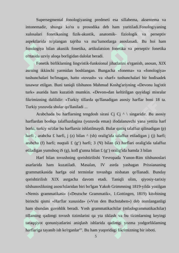Fonema. Fonologik oppozitsiya va korrelyatsiya 5