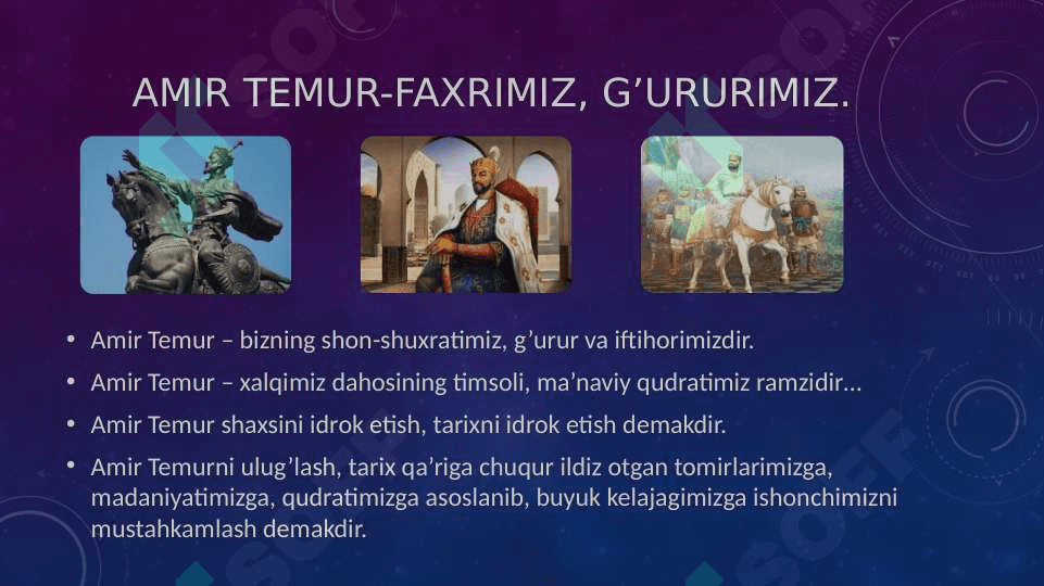 AMIR TEMUR VA USMONLILAR URUSHI  HAQIDA 3