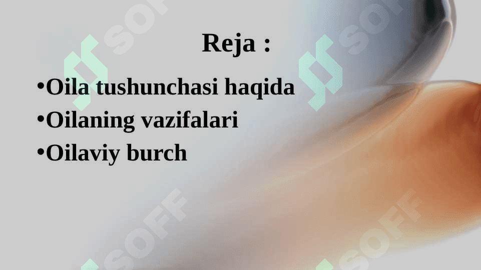 Oila va uning vazifalari 2