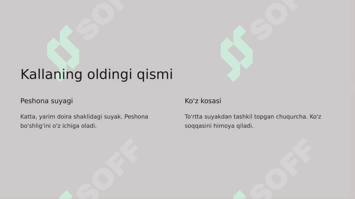 Kalla suyaklarining rentgenanatomiyasi 4