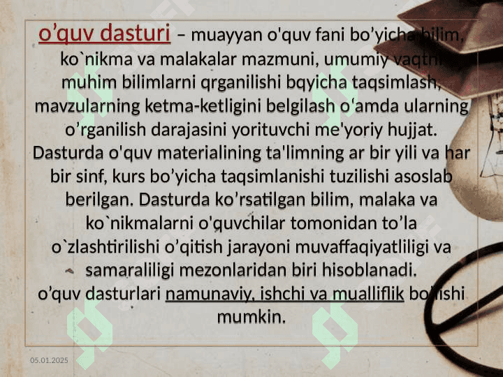 TA'LIM  MAZMUNI 5