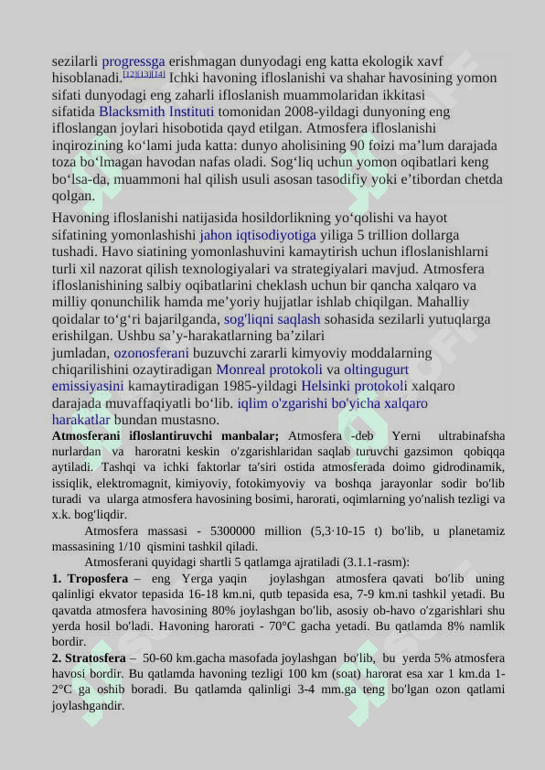 Sanoat rayonlarida atmosferani ifloslanishi 2