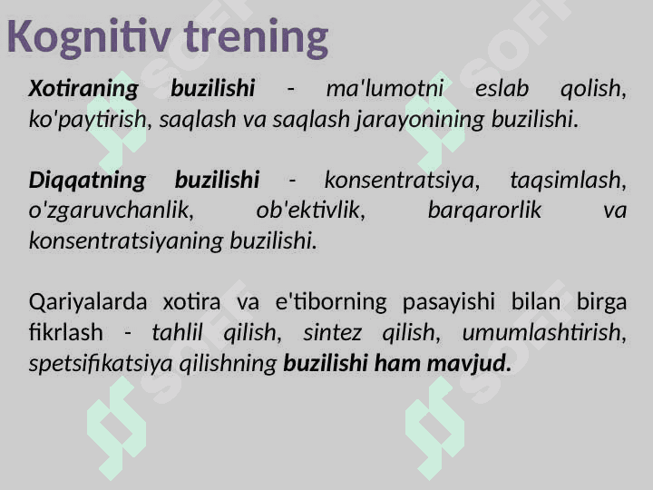 Kognitiv ko'nikmalarni oshirish treninglar o'tkazish 4