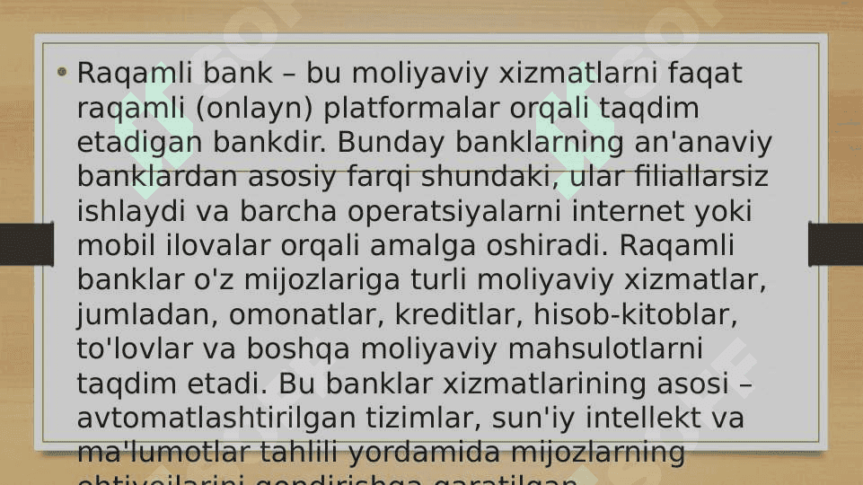 Raqamli bank operatsiyalari 4