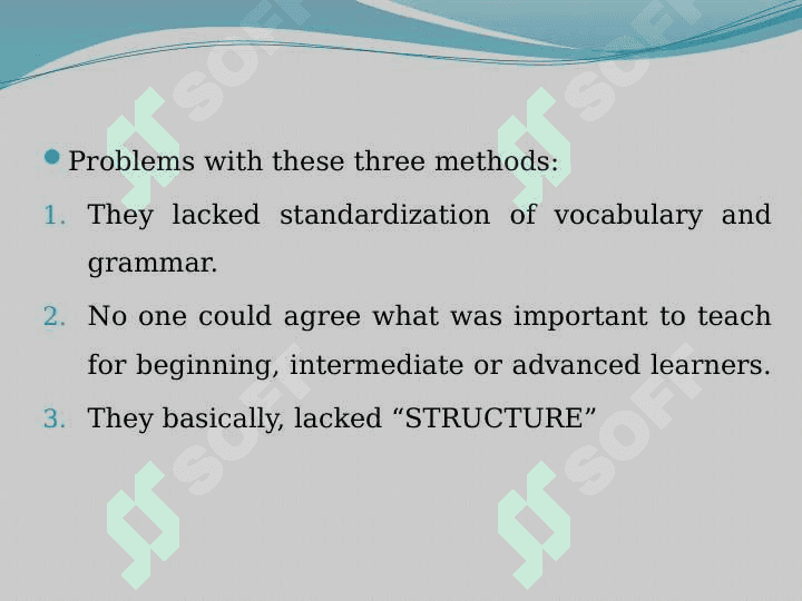 Analysis of audio-lingual method in local teaching intuitions 3