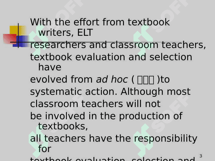 Adapting ESP teaching materials 3