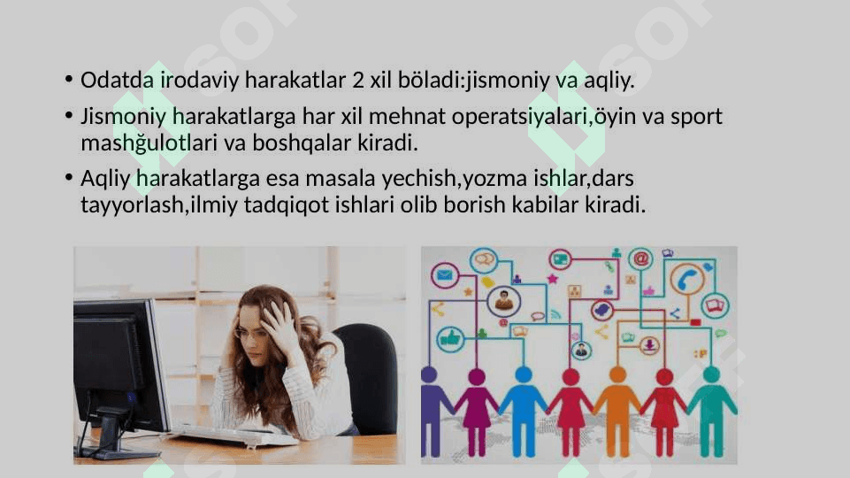 Irodaviy harakatlar 4