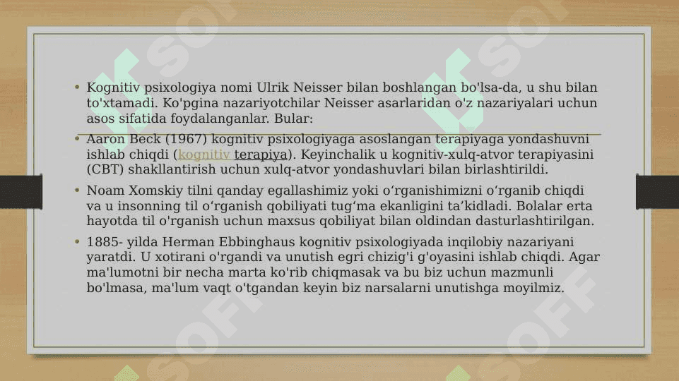 KOGNITIV PSIXOLOGIYADA TUSHUNCHALAR SHAKLLANISHINI TADQIQ ETISH 4