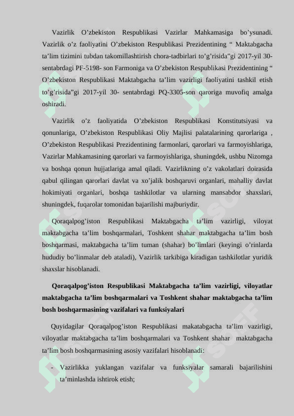Maktabgacha ta’lim tashkilotlarini boshqarishning umumiy tamoyillari 8