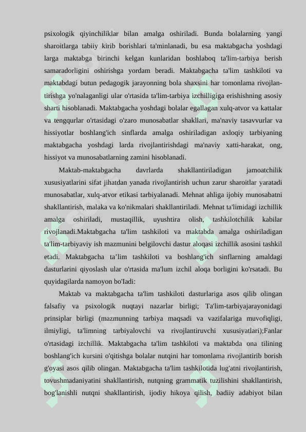Maktabgacha yoshdagi bolalarni maktab ta’limiga tayyorlash nazariyasi 7