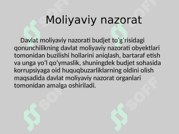 Moliyaviy nazorat 3