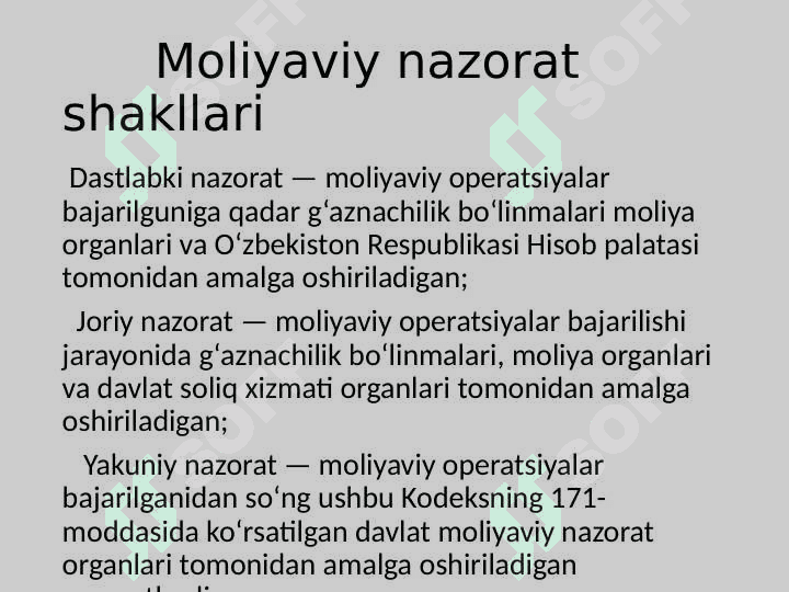 Moliyaviy nazorat 4