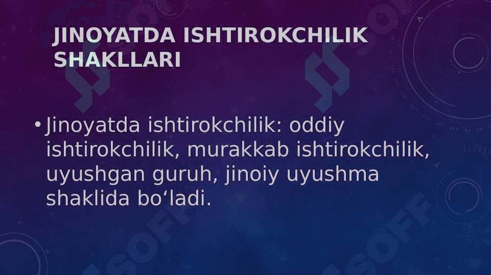 Jinoyatda ishtirokchilik 8