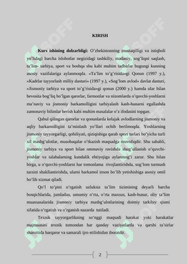 QO’L TO’PI O’YIN TEXNIKASI VA TAKTIKASINING UMUMIY ASOSLARI. 2