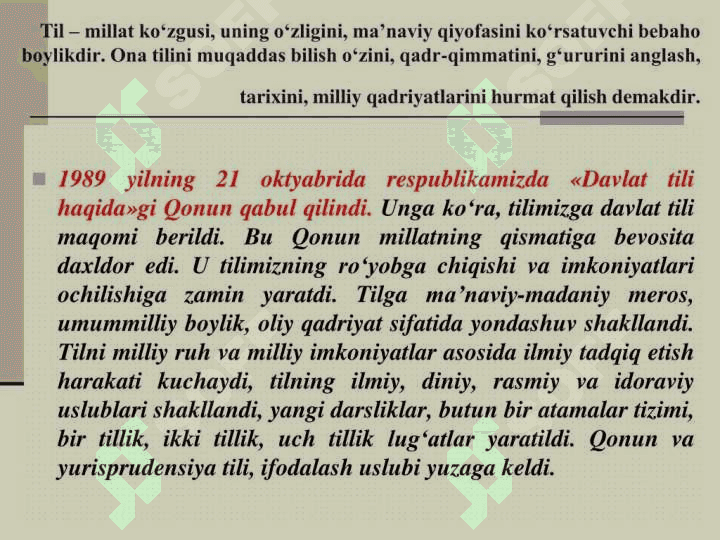 KASBIY SOHALAR BO'YICHA KICHIK HAJMDAGI MAQOLA YOZISH “O‘ZBEK TILI” 4