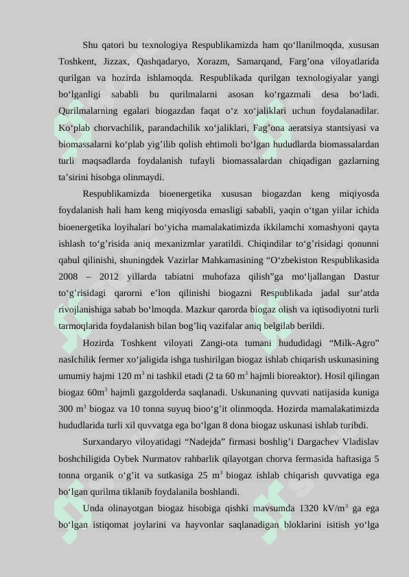 Biogaz qurilmalari 8