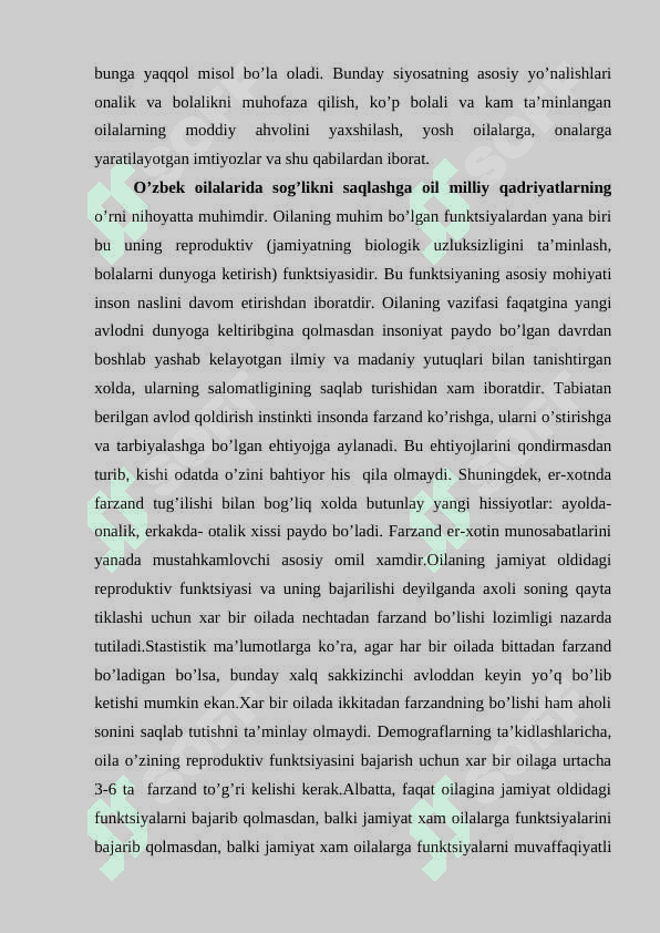AHОLI RЕPRОDUKTIV SALОMATLIGINI TARTIBGA OLISH 8