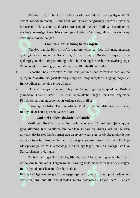 Qadimgi Finikiya 2