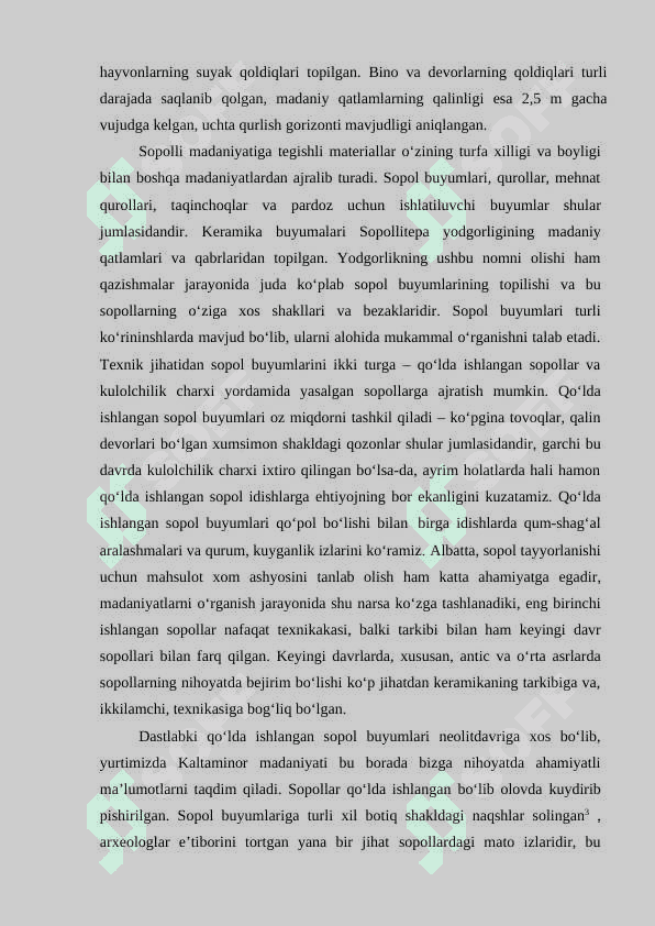 Sapollitepa va Jarqo‘ton yodgorliklari 3