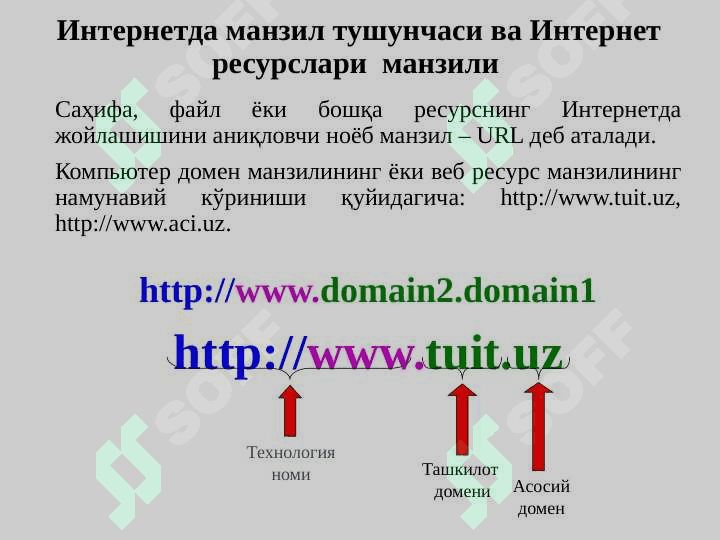 мавзу.ИНТЕРНЕТ ТЕХНОЛОГИЯЛАРИ. ИНТЕРНЕТ ХИЗМАТЛАРИ БИЛАН ИШЛАШ 5