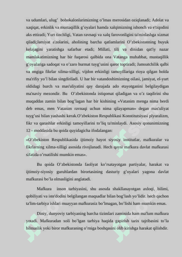 Pedagogik faoliyatda tarbiya turlari va  usullaridan  foydalanish  imkoniyatlari 4