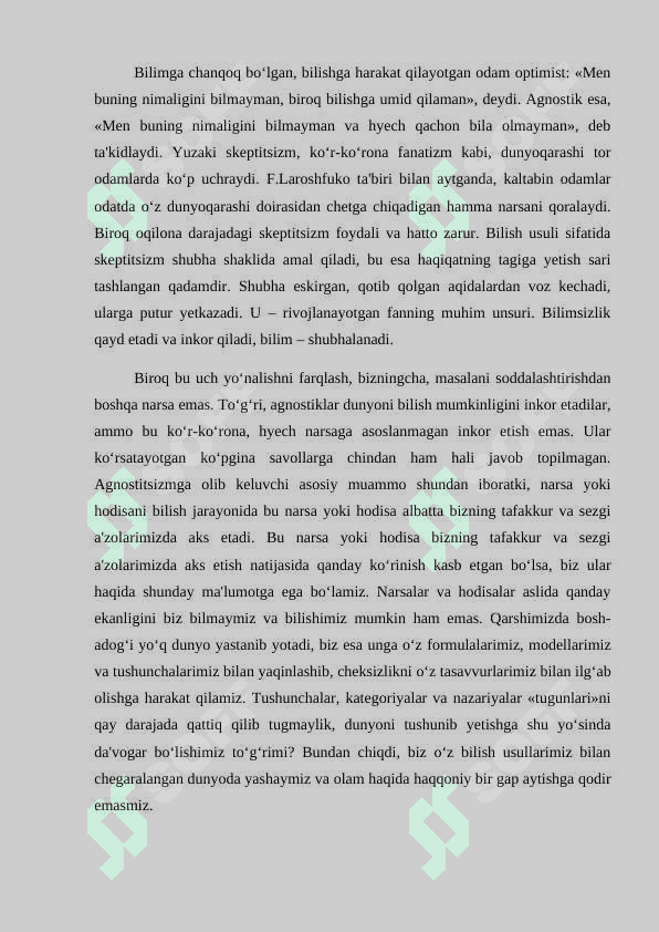 BILIM INSON MA'NAVIY KAMOLOTI OMILI 3