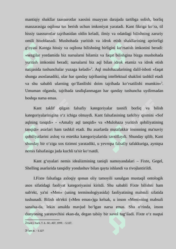 ONTOLOGIK VA MUNOSABATDOSH KATEGORIYALARNING UYG'UNLIGI 7