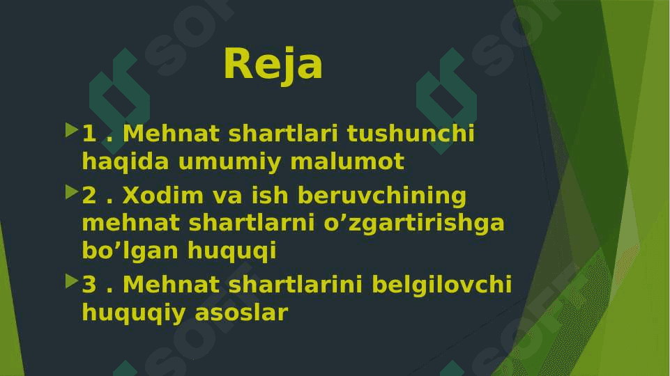 MEHNAT SHARTLARI TUSHUNCHASI 2
