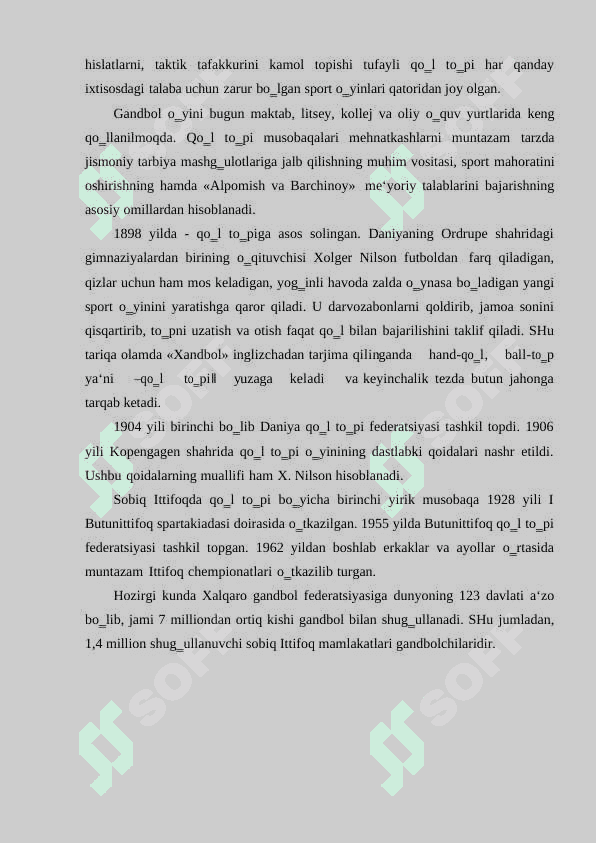 Musobaqani tashkil etish va o‘tkazish (gandbol) (2).docx 5