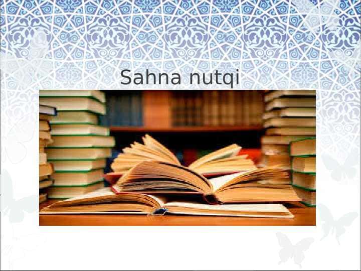 Sahna nutqi