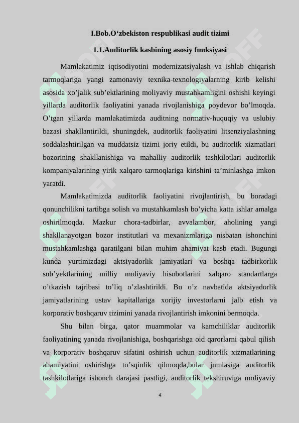 AUDITORLIK XULOSASI VA UNING TURLARI 4