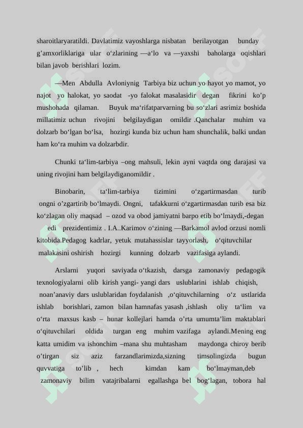 BOSHLANG’ICH  SINF ONA TILI DARSLARI –MULTIMEDIA ,TARQATMA   MATERIALLAR ASOSIDA O’QITISHNING O’ZIGA XOS USULLARI 3
