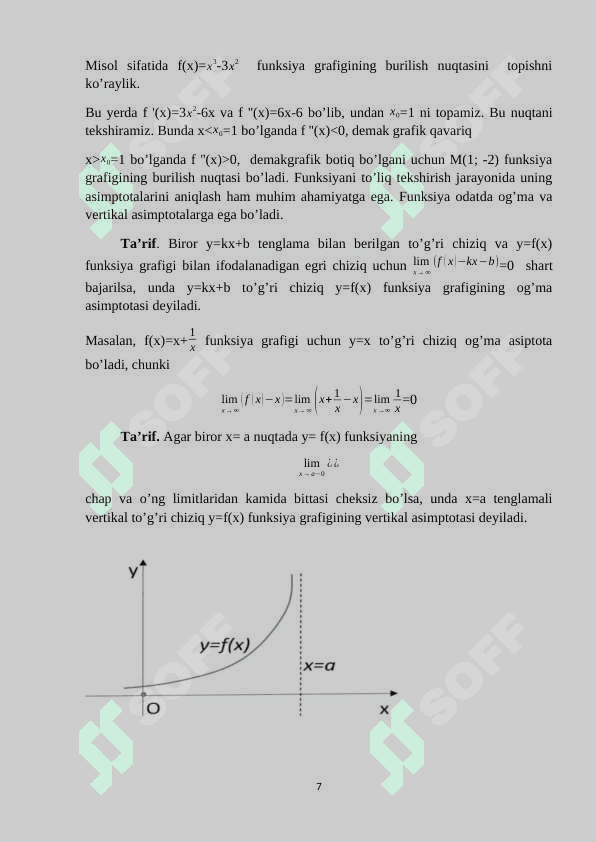 Funksiyaning ekstremum nuqtalari docx 7