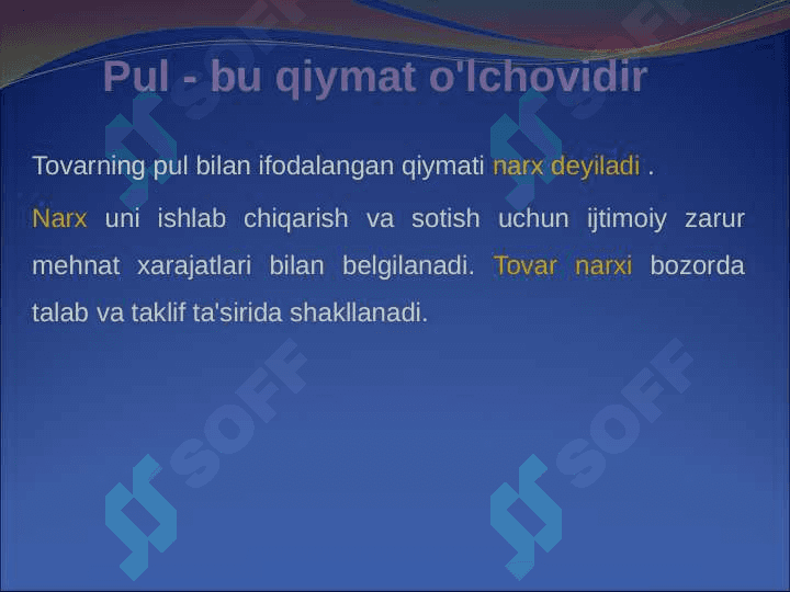 Pulning funksiyalari 3