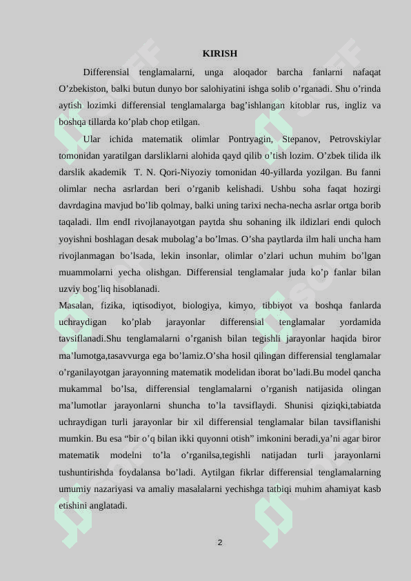 Giperpolik tipdagi to‘lqin tenglamalari 2