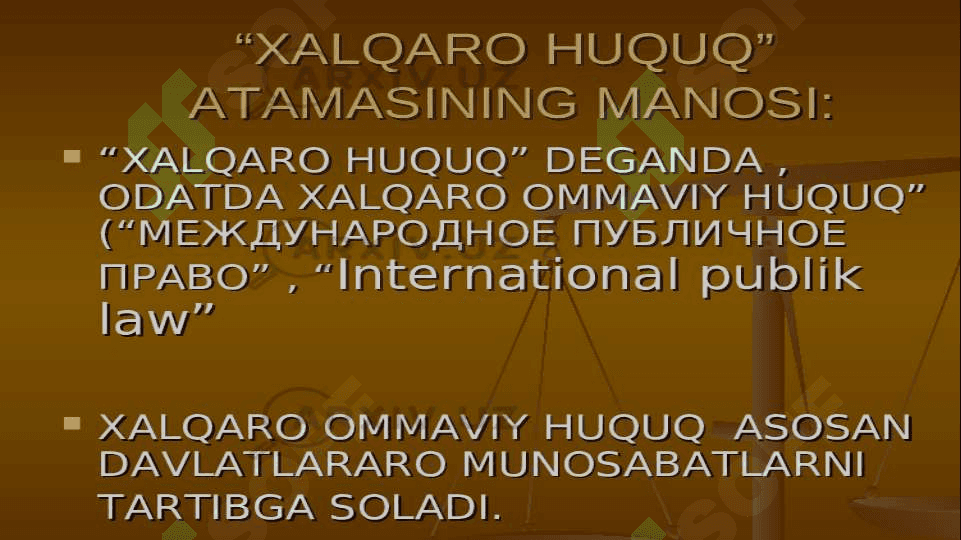 O’zbekiston Respublikasi oilaviy huquqda nikoh tushunchasi 6