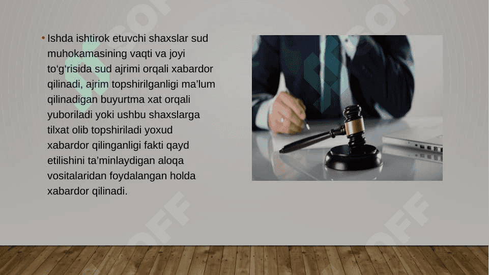 sud xabarnomalari va chaqiruvlari 4