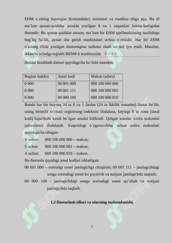 Dasturlash tili muhit va vositalarini sozlash.doc 7