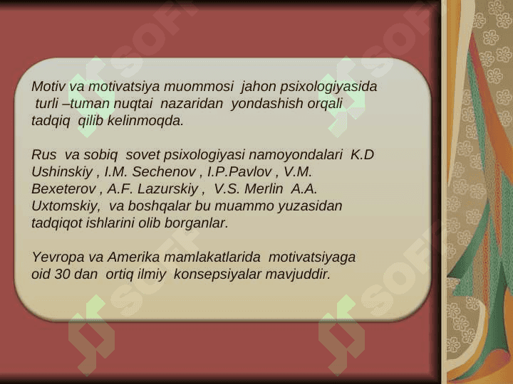 MOTIV VA  MOTIVATSIYA 2