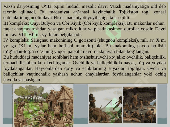 O‘rta Osiyoning o‘rta asrlar xo‘jaligi va moddiy madaniyati. 3