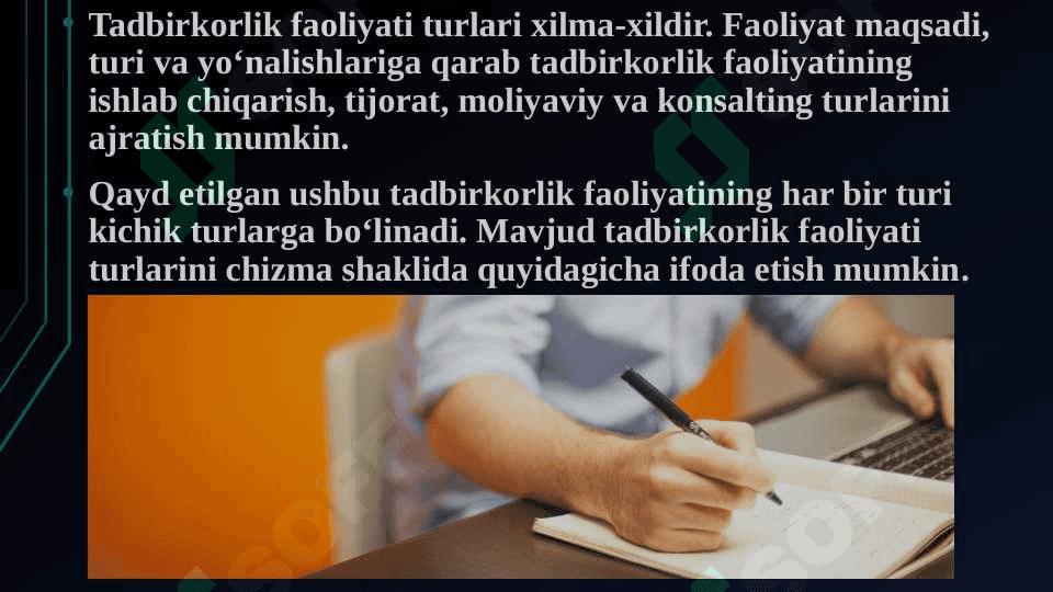 KICHIK BIZNES VA TADBIRKORLIK SUBEKTLARI SHAKLLARI 3