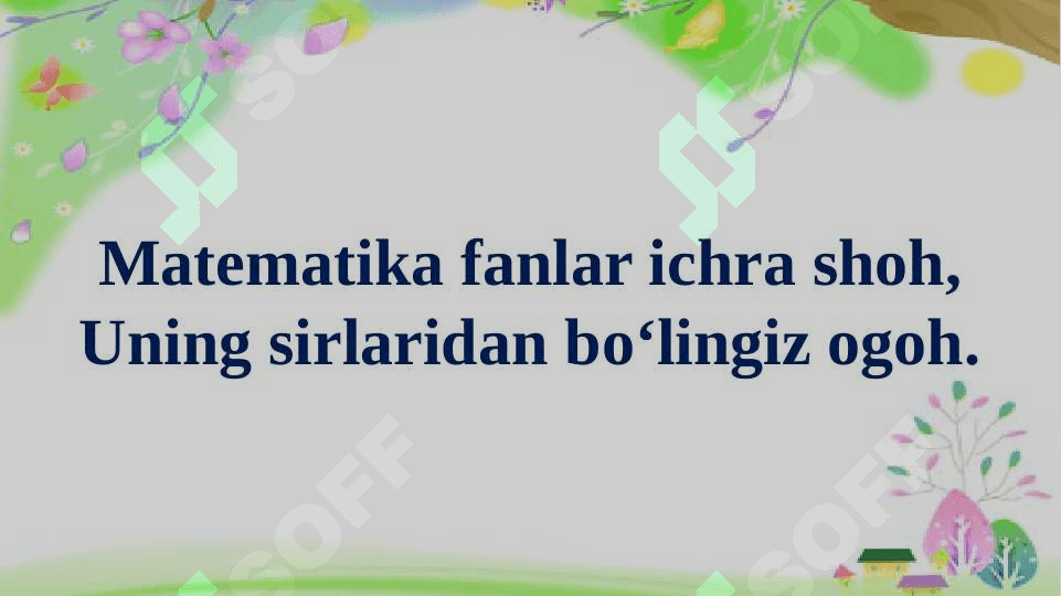 Matem Juft va toq sonlar 2