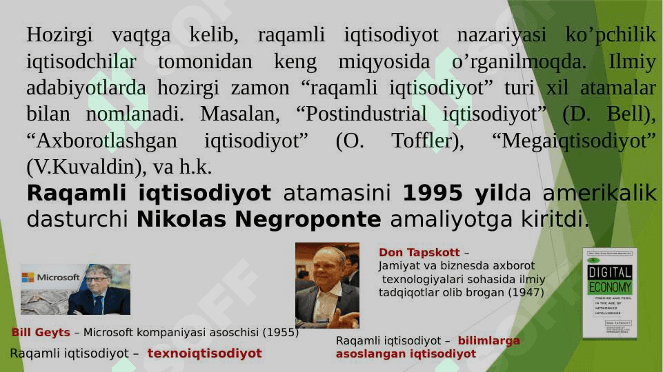 Raqamli iqtisodiyot 6