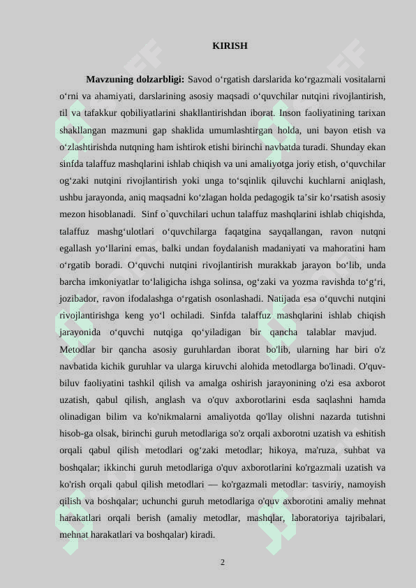 Til ta'limida ko‘rgazgalilikning o'rni 2