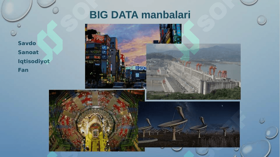 Raqamli iqtisodiyotda BIG DATA texnologiyalari va undan samarali foydalanish 7