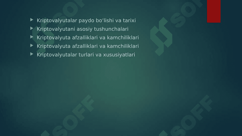 RAQAMLI IQTISODIYOTDA KRIPTOVALYUTALARNING ISHLASH TEXNOLOGIYALARI 2