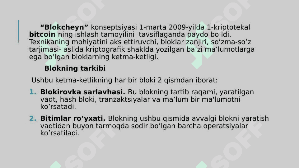 Blokchenyn texnologiyalari va kriptovalyutalar rivojlanishi 5