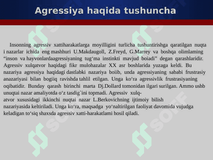 Shaxslararo munosobatlarda shaxs Agressivligi 5