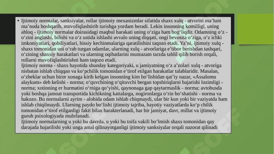 IJTIMOIYLASHUVNING IJTIMOIY-PSIXALOGIK TOMONI VA SHAXS RIVOJLANISHI 3