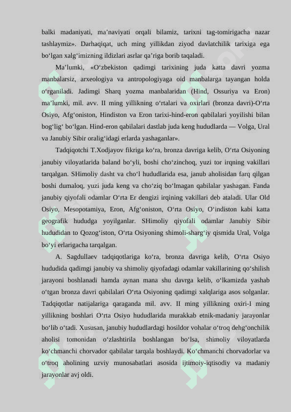O‘zbek xalqining shakllanish jarayoni 3